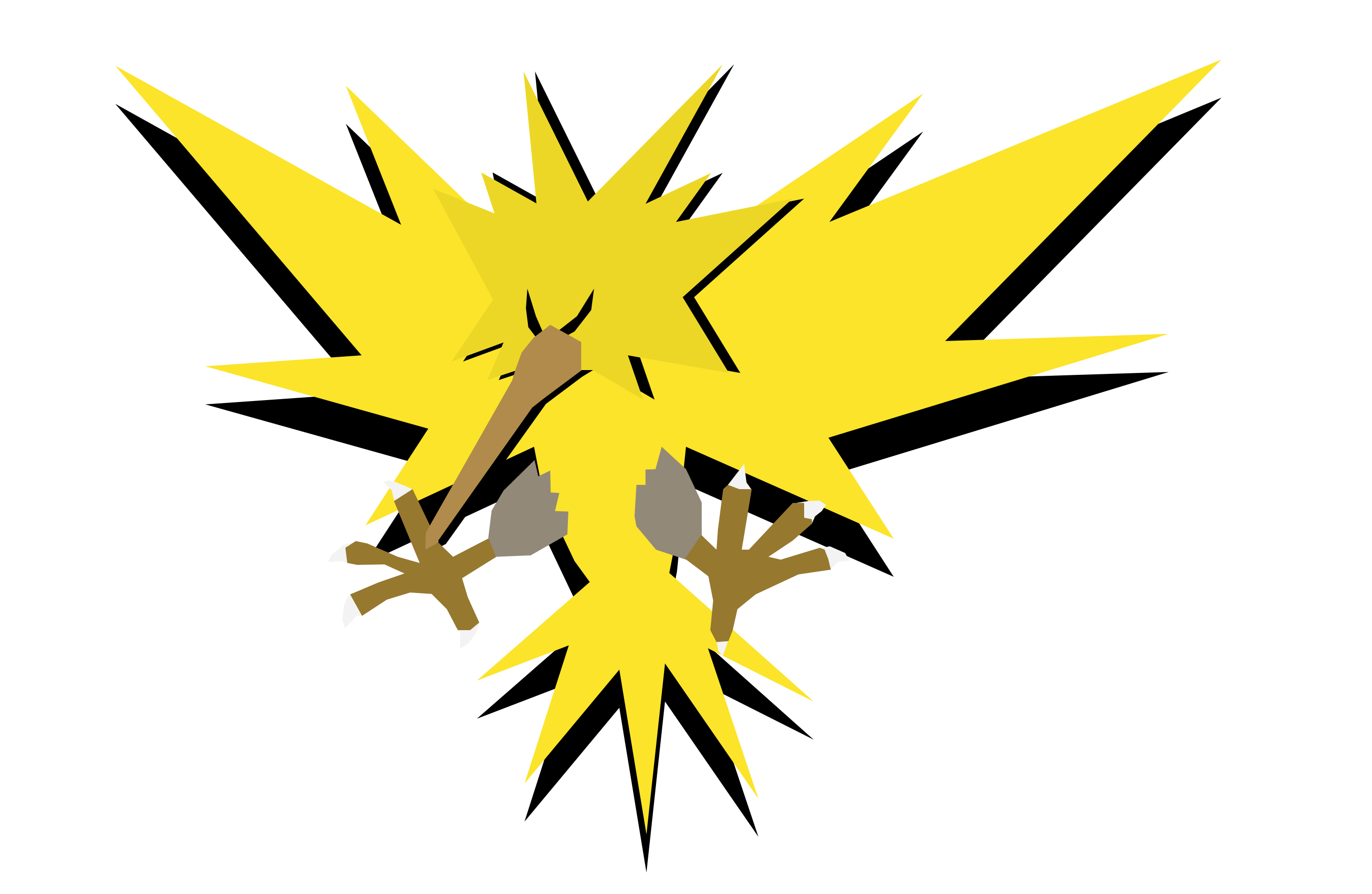 vector art of the pokemon zapdos